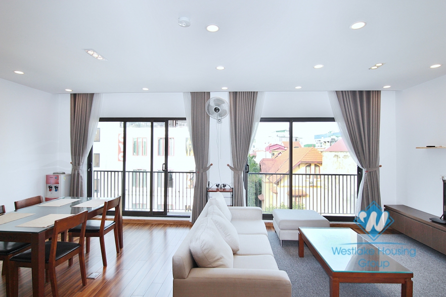 Flooded with light in a morden spacious 2 bedroom apartment for rent in Tay Ho 